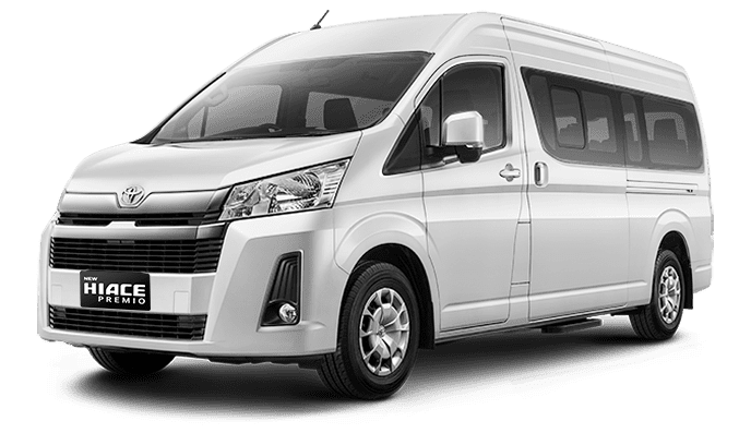 Hiace Luxury 9 Seat — armada sewa mobil A.R TOUR
